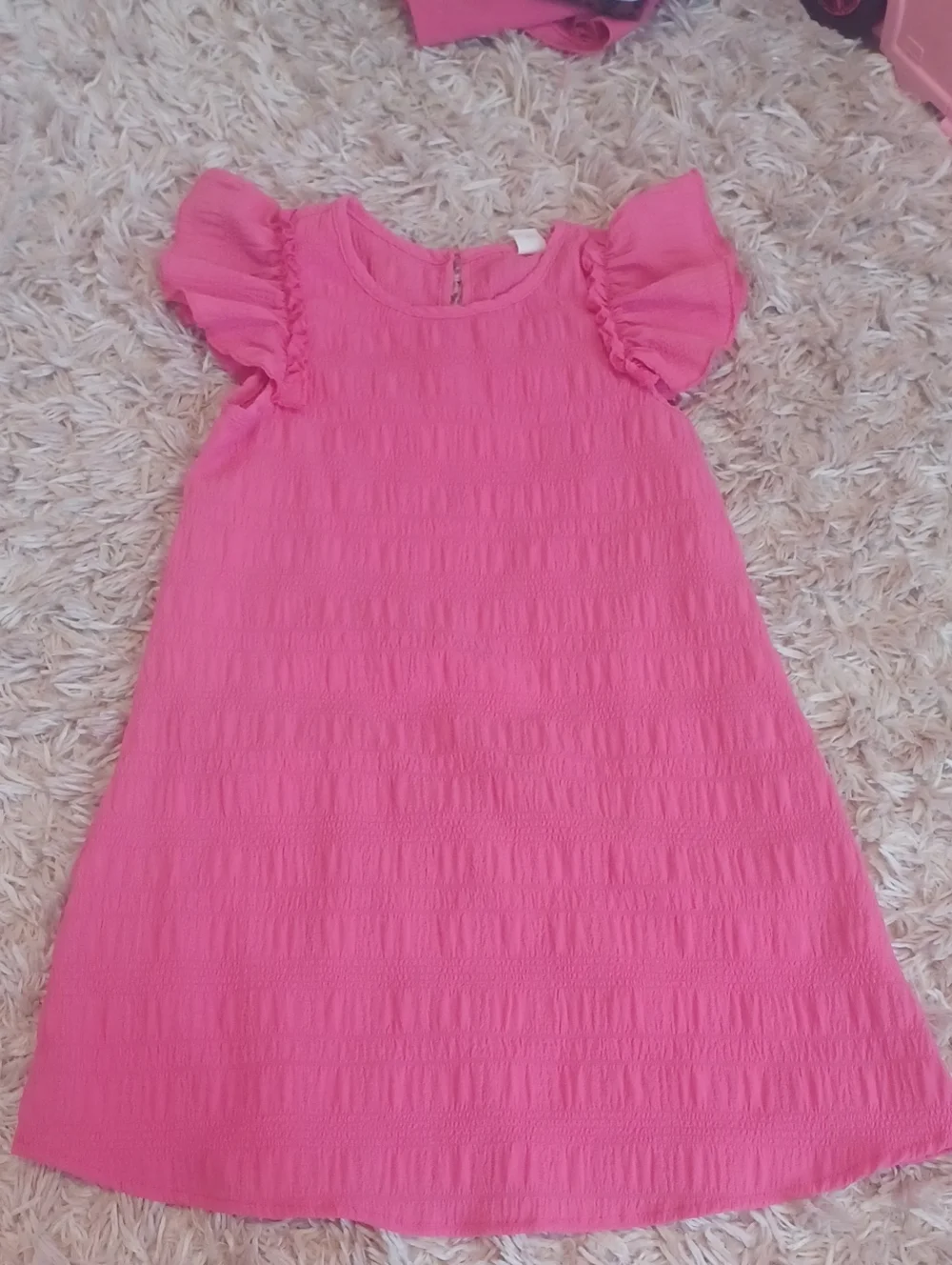 shein hot pink dress BAE Summer Elegant Tropical Cocktail Chiffon Mini SHEIN Neon Pink One Shoulder